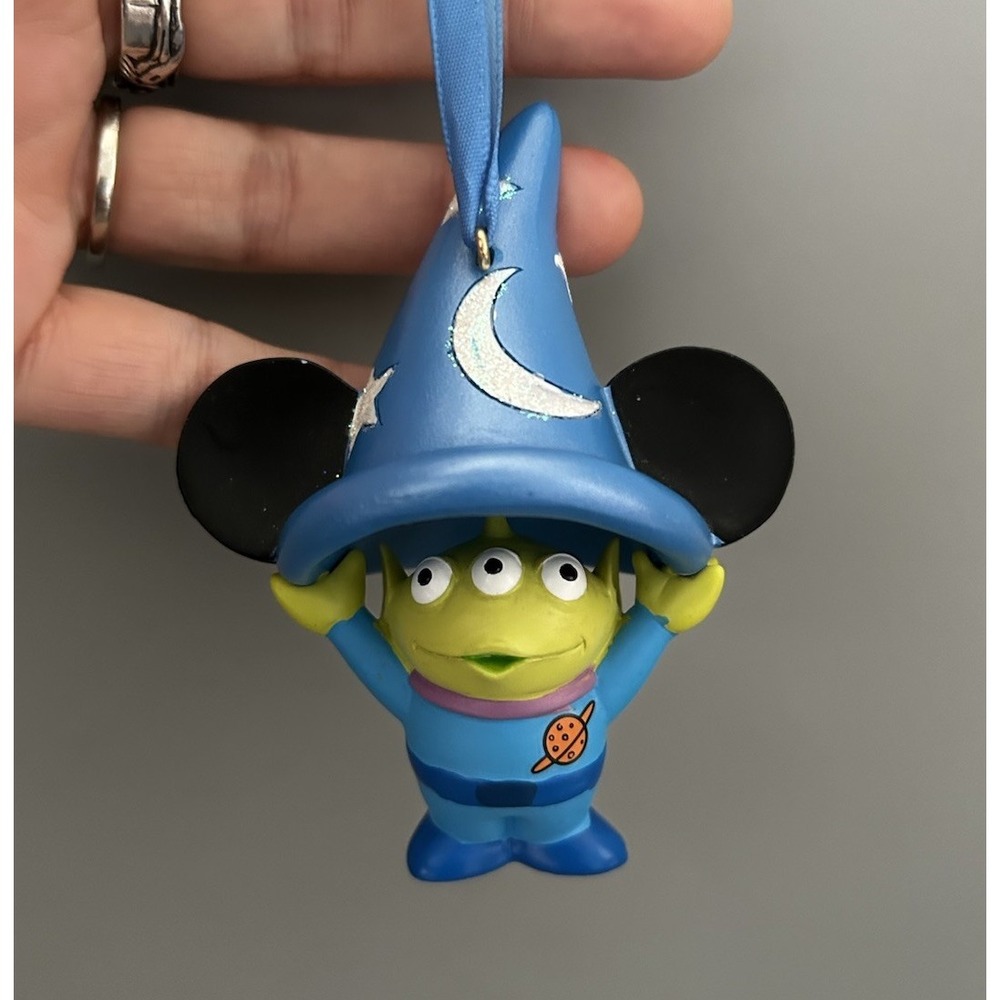 Disney Parks Toy Story Alien Mickey Sorcerer Hat Christmas Ornament - RARE!